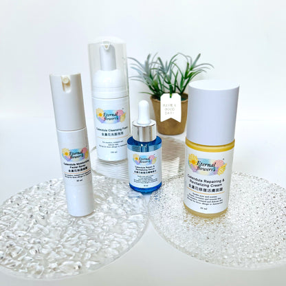 Calendula Soothing Revitalizing Moisturizing Set